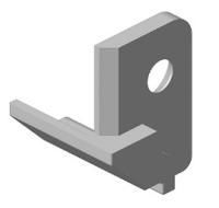 ALUTECH:401710300 - Заглушка нижняя  WD01L-GR фотография