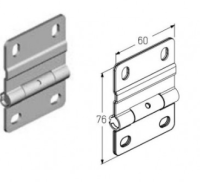 ALUTECH:  401190600 - Петля промежуточная  IH-114 фотография