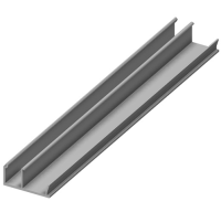 ALUTECH: 401150211 - Профиль воротный  PRD25 фотография