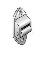 ALUTECH TG/U: Направляющая для ленты TG/U (цв. 102 коричневый)  фотография